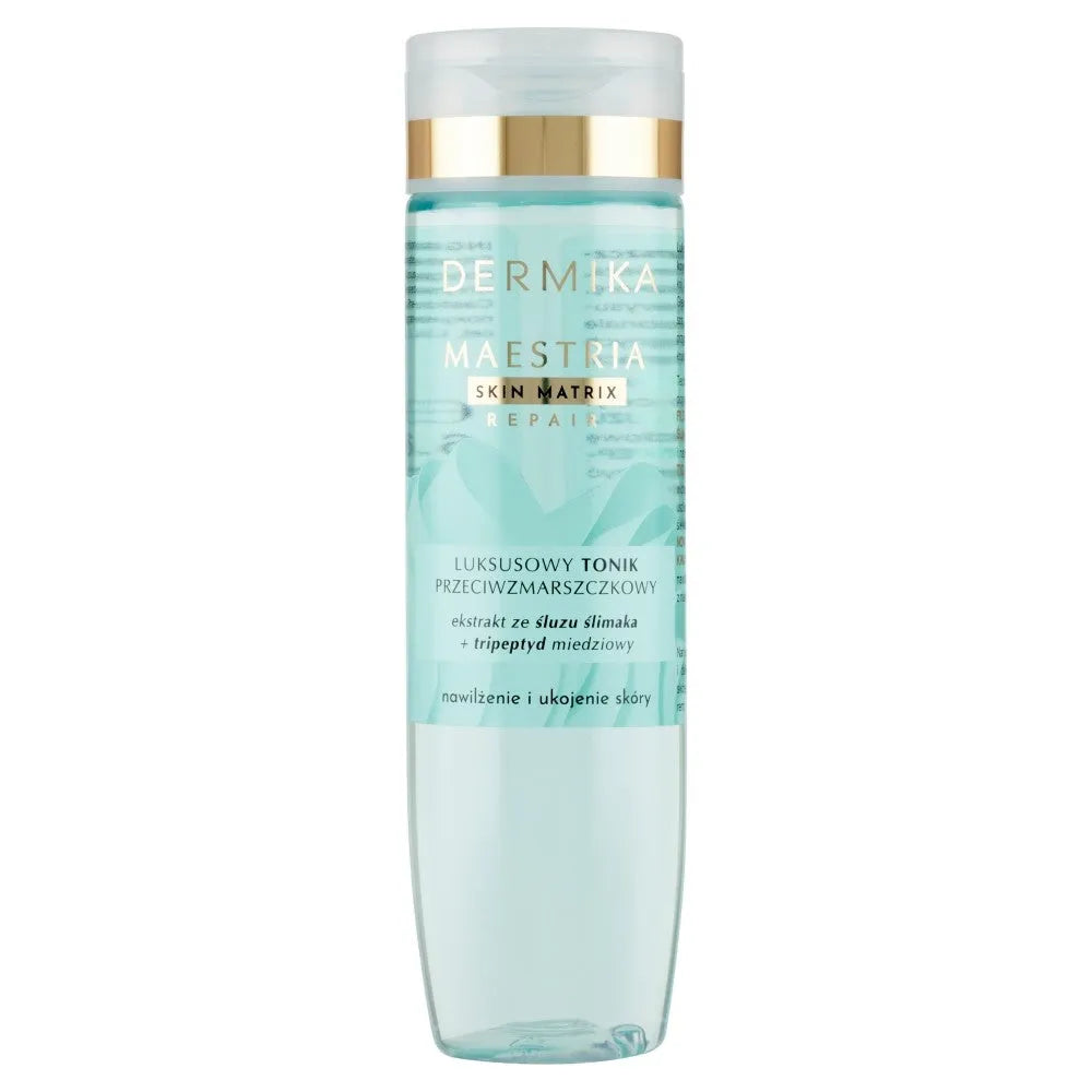 DERMIKA Maestria Skin Matrix Repair Prabangus anti-raukšlių tonikas su sraigių gleivėmis 200ml - Kosmetika