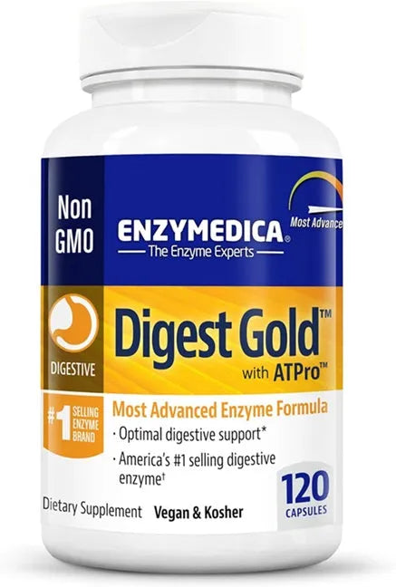 Digest Gold with ATPro - 120 caps - Enzymedica - Papildai