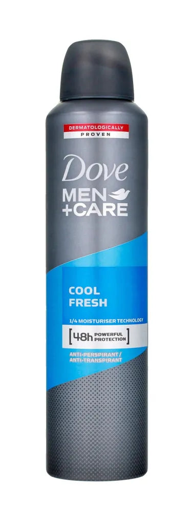 DOVE Men + Care Cool Fresh Antiperspirant deodorant for men spray 250 ml - Higiena