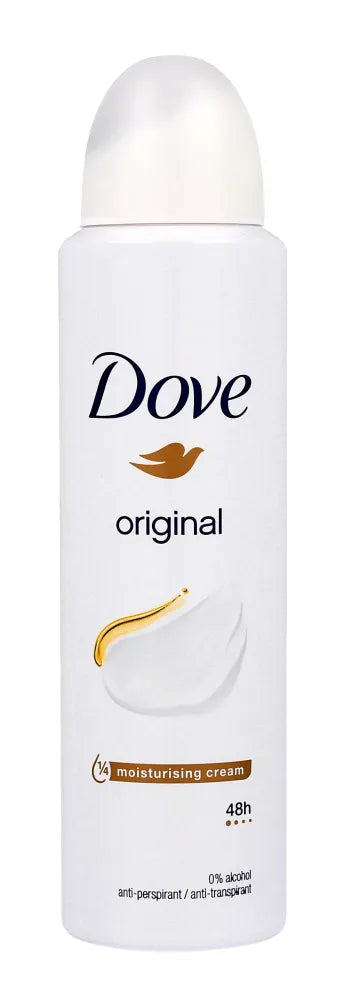 DOVE Original 48H Moterų antiperspirantas purškiklis 150 ml - Kosmetika