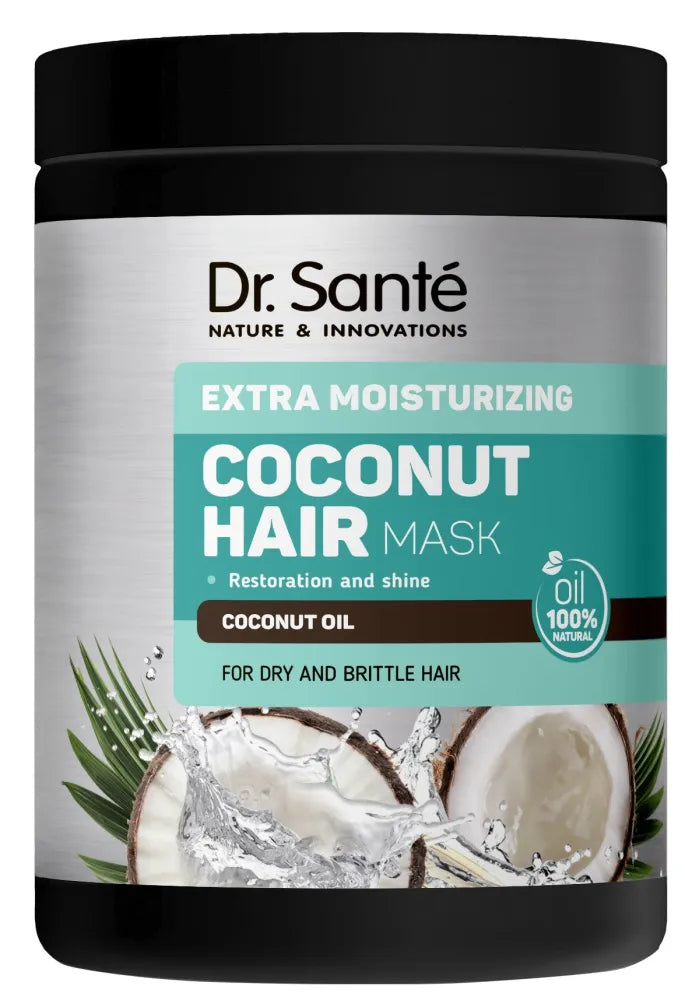 DR.SANTE Coconut Hair Mask for dry and brittle Extra moisturizing 1000 ml - Kosmetika