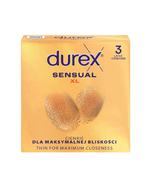 DUREX Sensual XL Thin Condoms 1 op.-3 pieces - Higiena