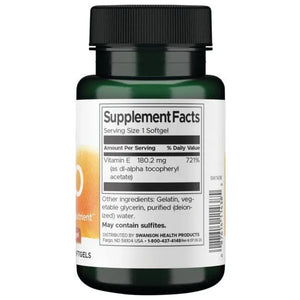 E-400 - Vitaminai - 400 IU - 180.2 mg - N60 - Swanson - Papildai