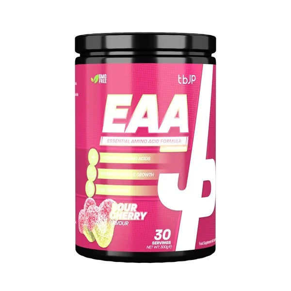 EAA + Hydration Sour Cherry - 300g - Trained by JP - Sporto papildai