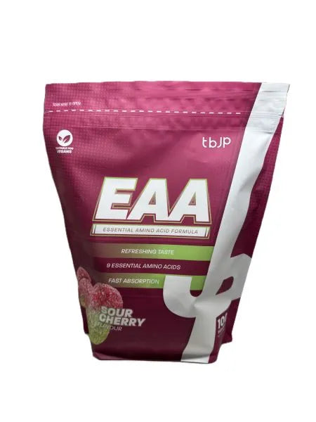 EAA Sour Cherry - 1000g - Trained by JP - Sporto papildai