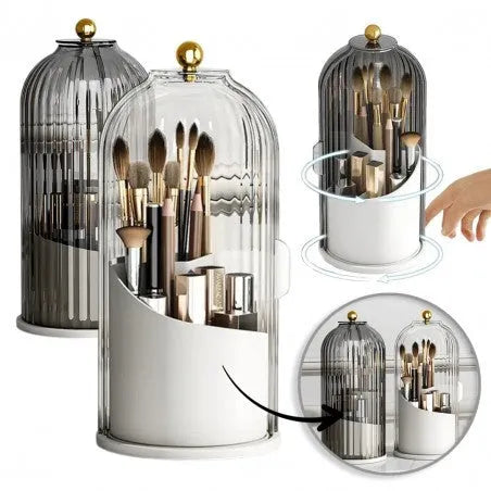 ECARLA Brush Organizer - Rotary Fluted Graphite CB61GRAF - Kosmetika