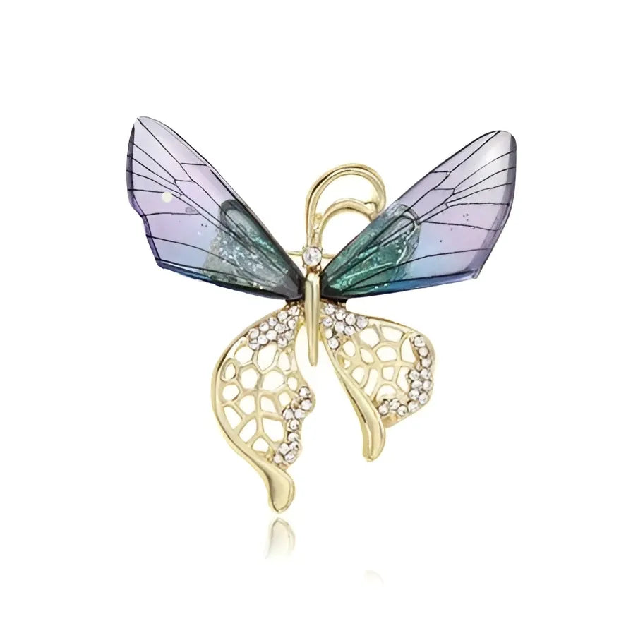 ECARLA Dekoratyvinis ženklelis - Crystal Butterfly (BZ99) 1 vnt - Kosmetika