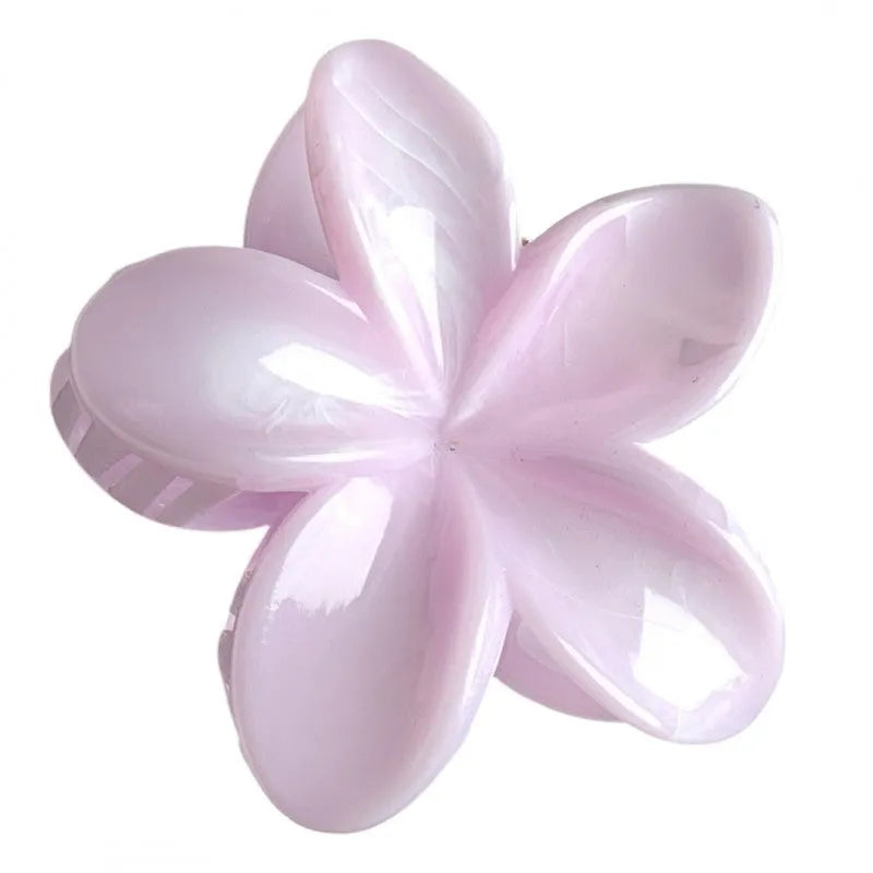 ECARLA Hair Clip XL Flower Marble Purple SP399 - Kosmetika