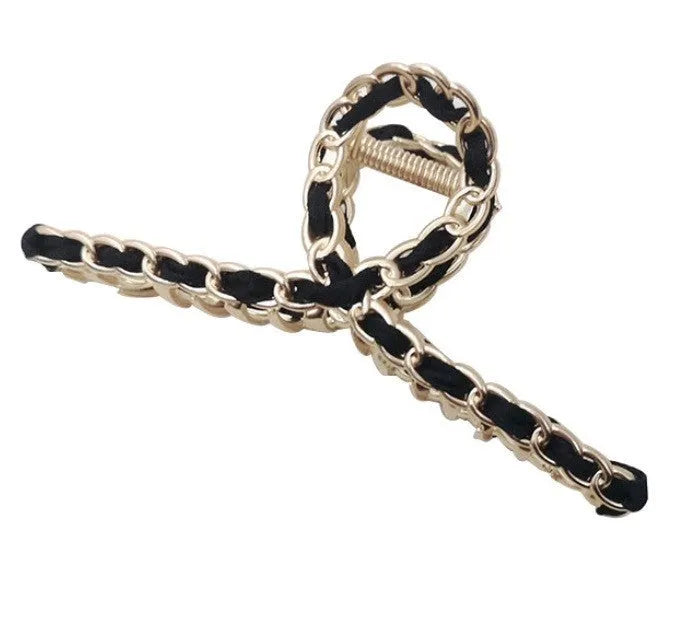 ECARLA Metal hair clip - auksinis SP231 - Kosmetika