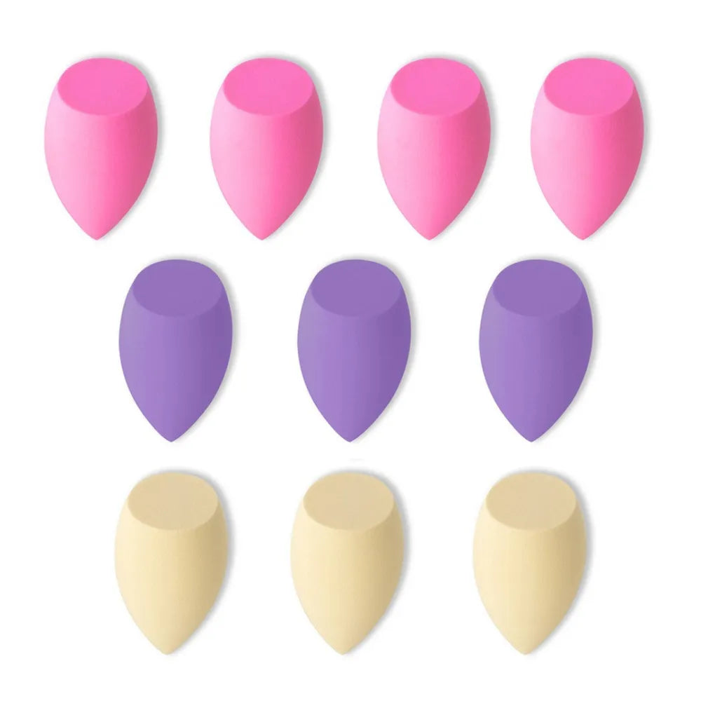 ECARLA SET GB12 Makiažo kempinės 10 vnt PASTEL - Kosmetika