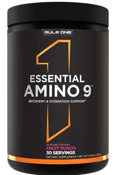 Essential Amino 9 Fruit Punch - 330g - Rule One - Sporto papildai