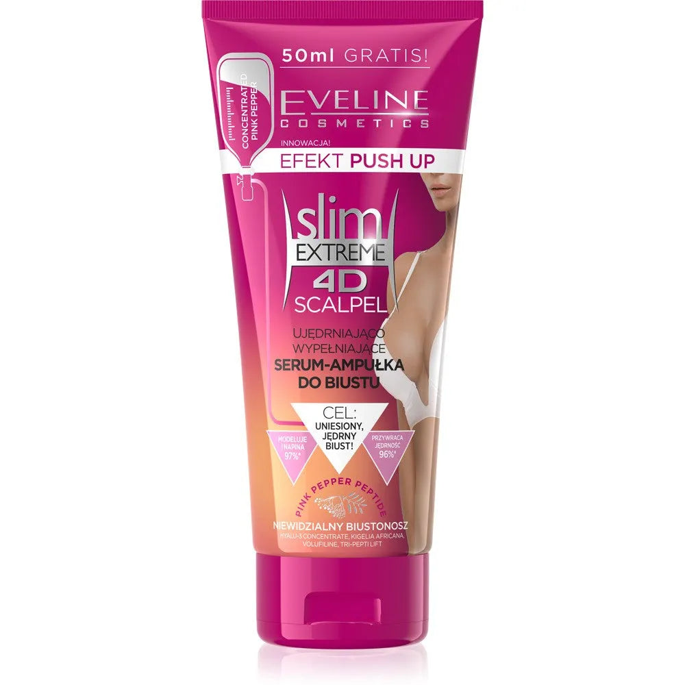 EVELINE 4D SLIM Serum-Mažas krūtims - Kosmetika