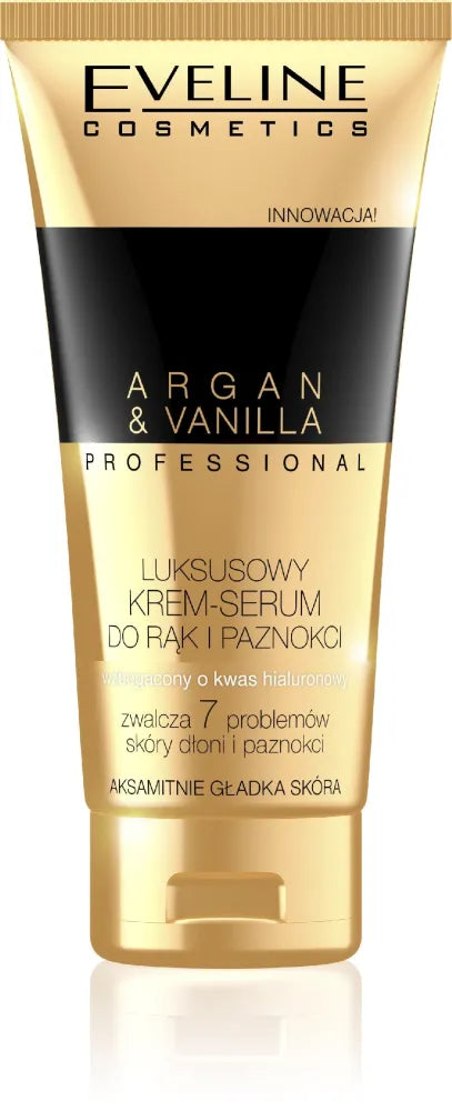 Eveline Argan & Vanilla Luxury Cream-serum rankoms ir nagams 100ml - Kosmetika