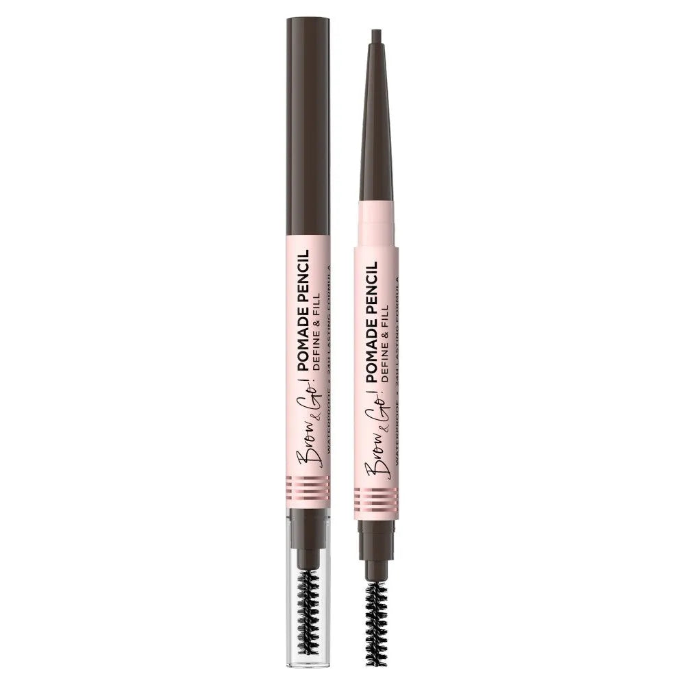 EVELINE Brow & Go Eyebrow Pomade in Pencil - Tamsiai ruda 1vnt - Kosmetika
