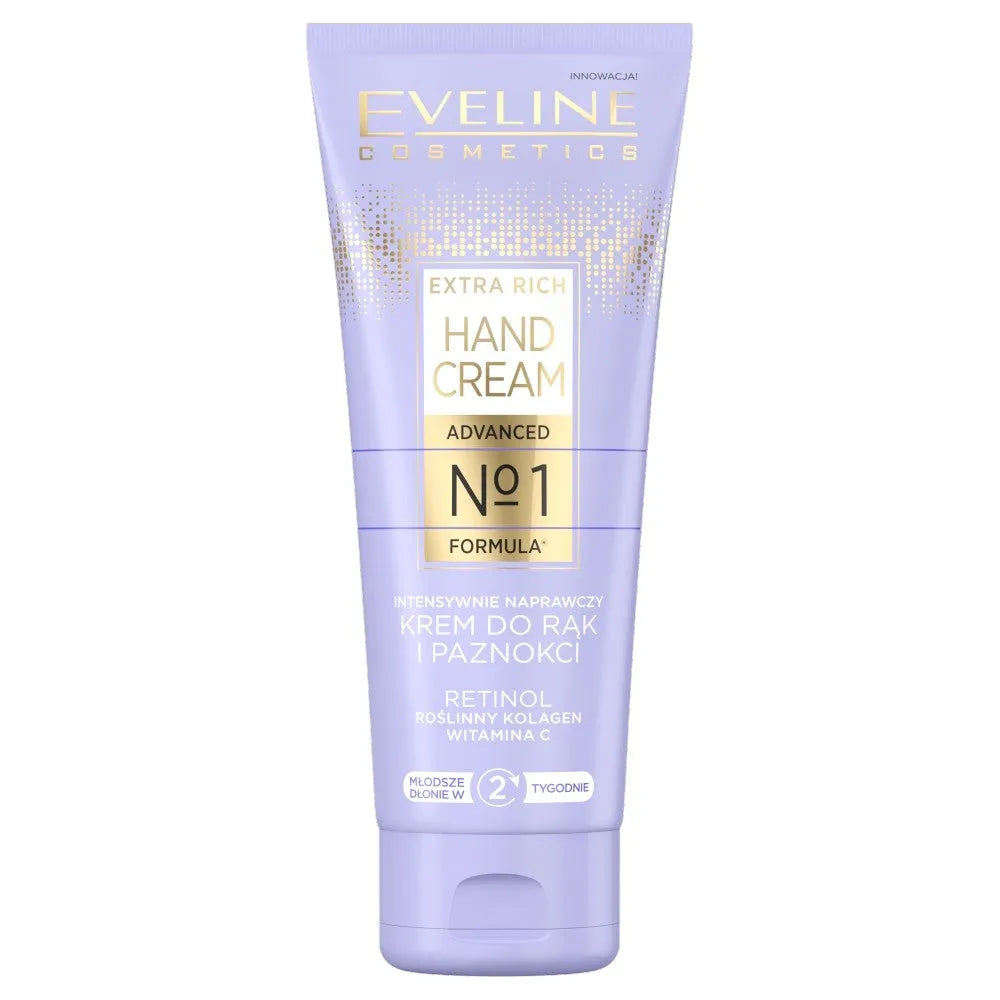 Eveline Extra Rich Intensively Repairing Hand and Nail Cream 75ml - Kosmetika