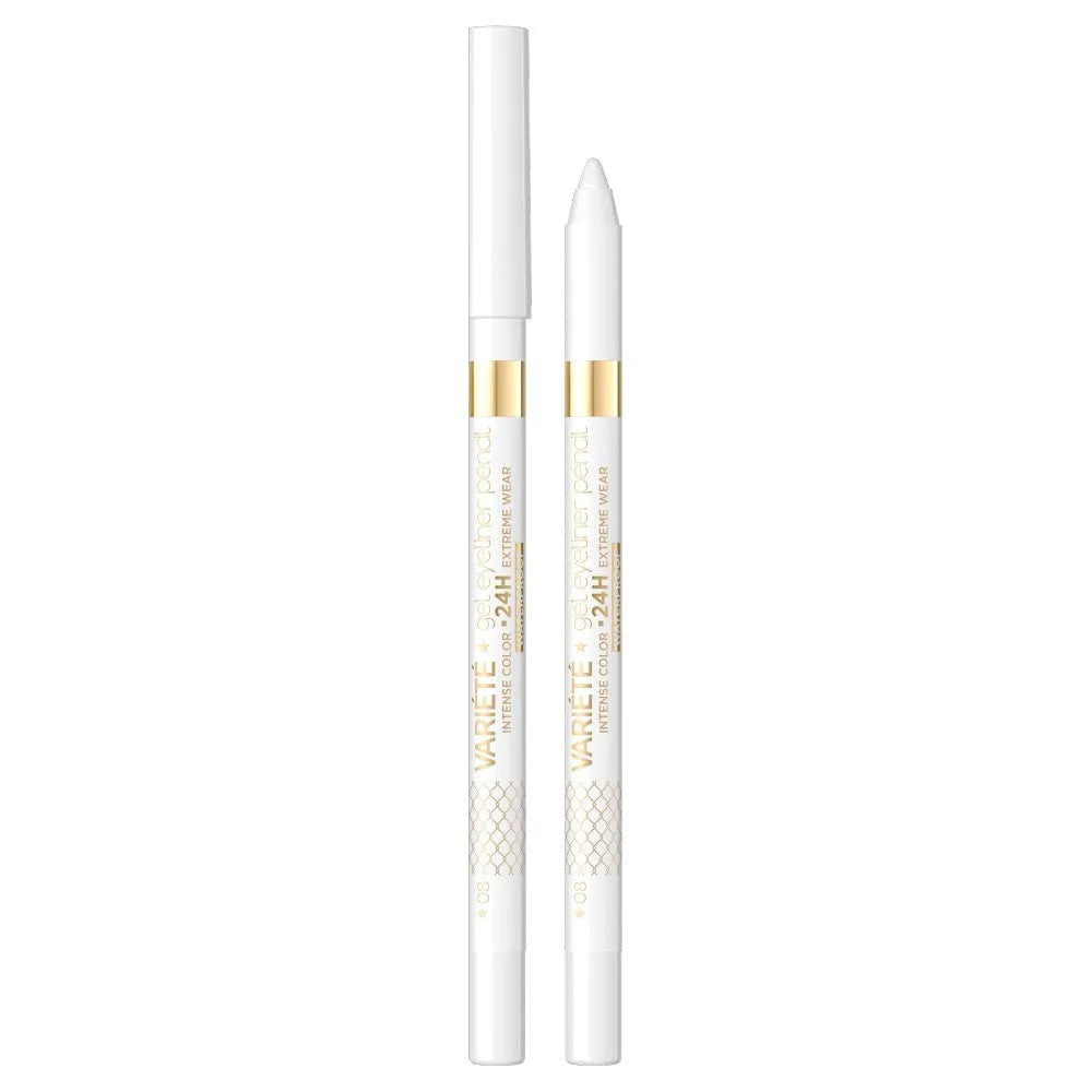 EVELINE Variety Gel Pencil for Eyes Nr. 08 baltas 1 vnt. - Kosmetika