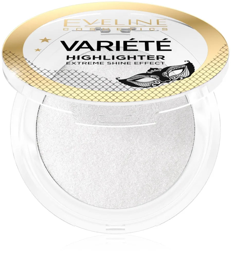 EVELINE Variety Skaistalai Highlighter in Stone No. 02 - ekstremalus blizgesio efektas - Kosmetika