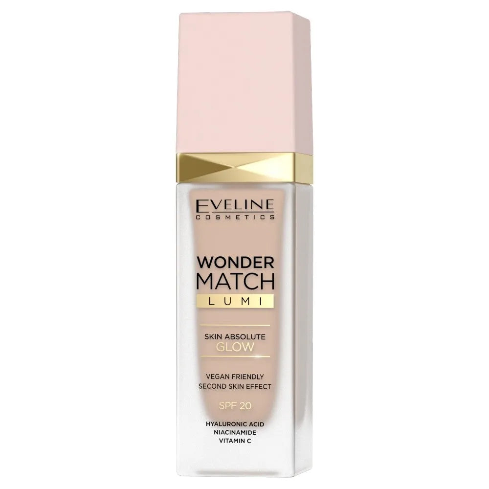 Eveline Wonder Match Illuminating Foundation Nr. 15 Neutral 30ml - Kosmetika