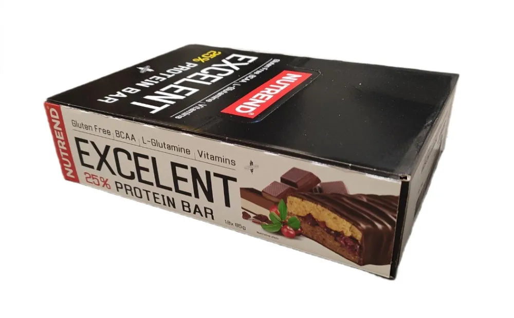 Excelent 25% Protein Bar Marzipan & Almonds - 18 x 85g - Nutrend - Maistas