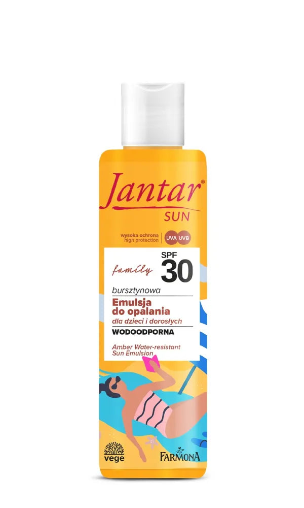 FARMONA Jantar Sun Amber Saulės apsaugos emulsija šeimai SPF30 200ml - Kosmetika