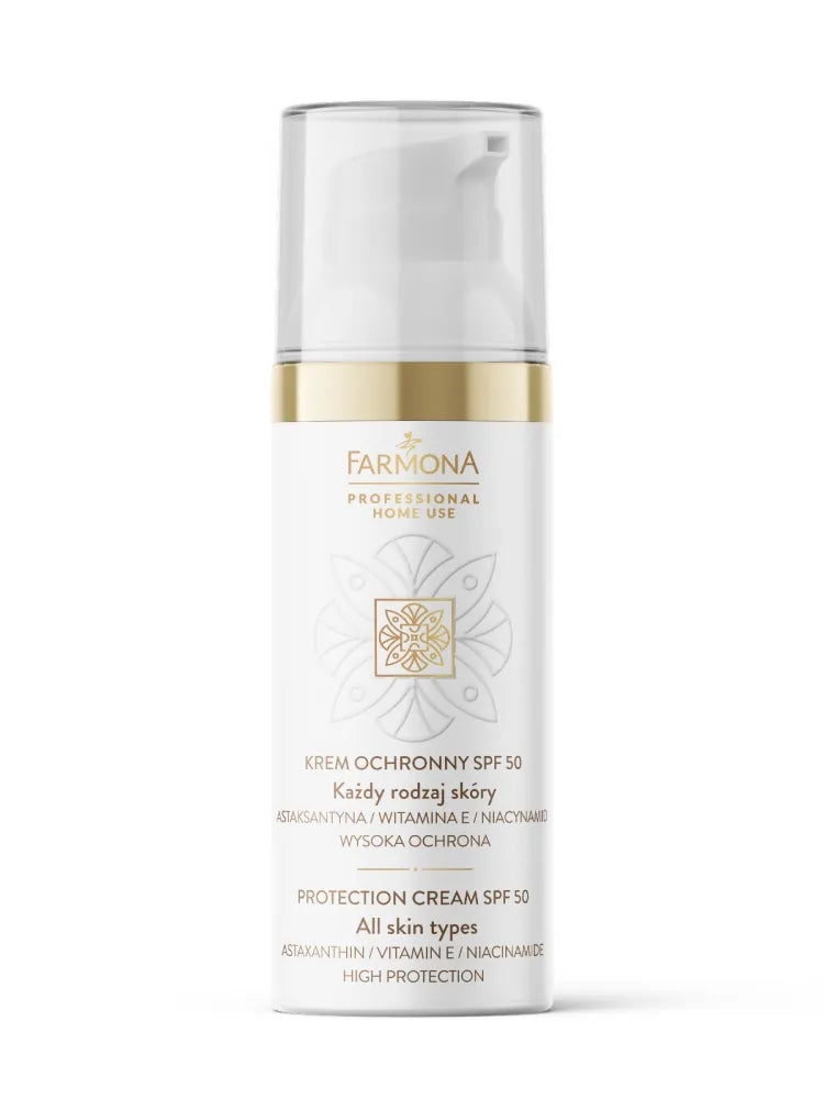 FARMONA PROFESSIONAL Namų naudojimo apsauginis veido kremas SPF50 50 ml - Kosmetika