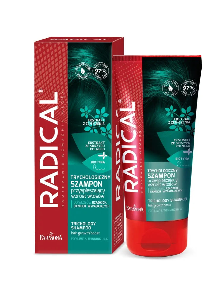 Farmona Radical Trichologinis šampūnas skatinantis plaukų augimą 200 ml - Kosmetika