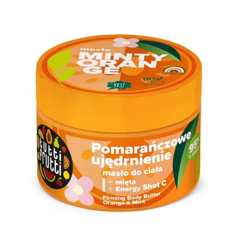 FARMONA Tutti Frutti Firming Body Butter Orange and Mint + Energy Shot C 200 ml - Kosmetika