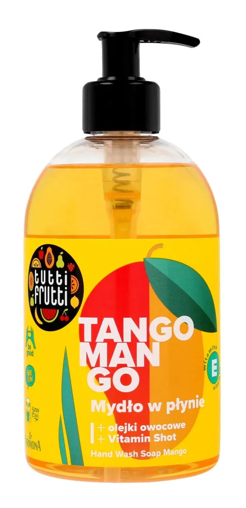 Farmona Tutti Frutti Peach & Mango skystas muilas 500ml - Kosmetika