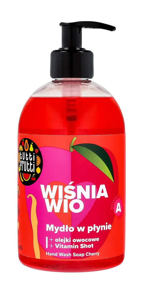 Farmona Tutti Frutti Skystas muilas Vyšnių ir serbentų 500ml - Kosmetika