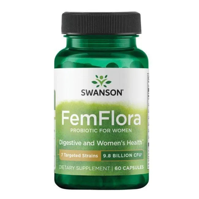 FemFlora Probiotikai moterims - Gerosios bakterijos - N60 - Swanson - Papildai