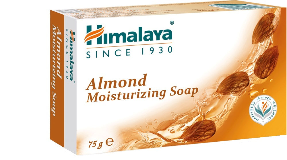 Almond Moisturizing Soap - 75g - Himalaya