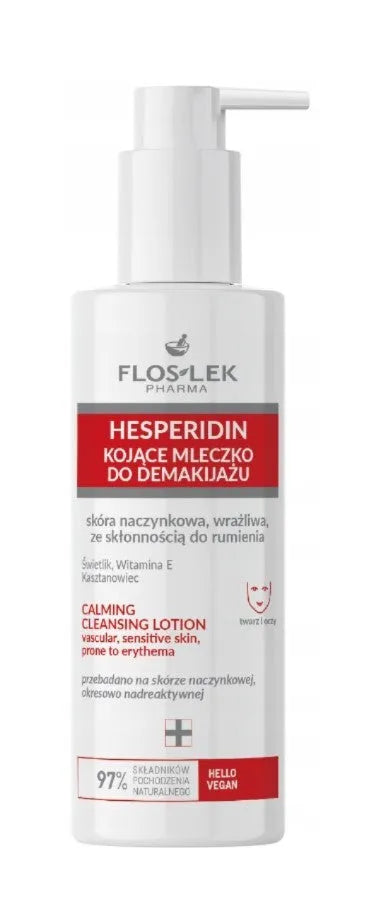 FLOS HESPERIDIN Soothing milk demakeup remover - Kosmetika