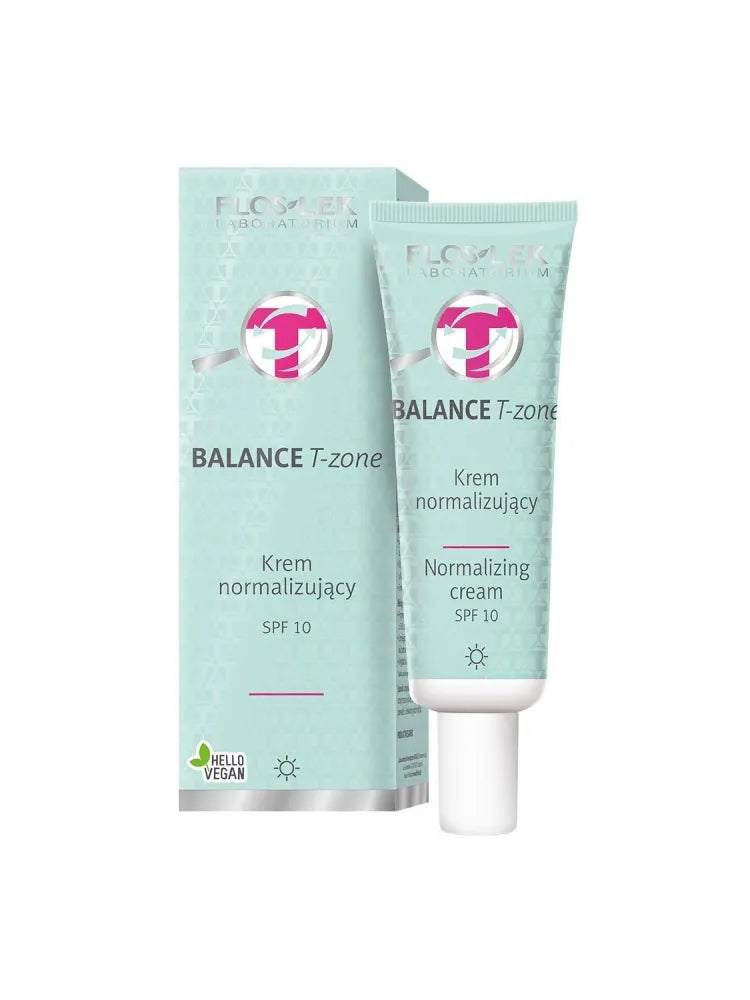 Floslek Balance T-Zone Normalizing Cream SPF10 mišriai odai 50ml - Kosmetika