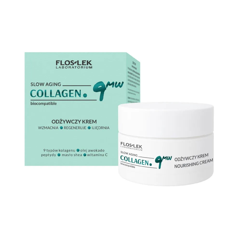 FLOSLEK COLLAGEN. 9MW Nourishing Face Cream 50 ml. - Kosmetika