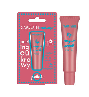 FLOSLEK Pinkish sugar lip scrub 14 g - Kosmetika