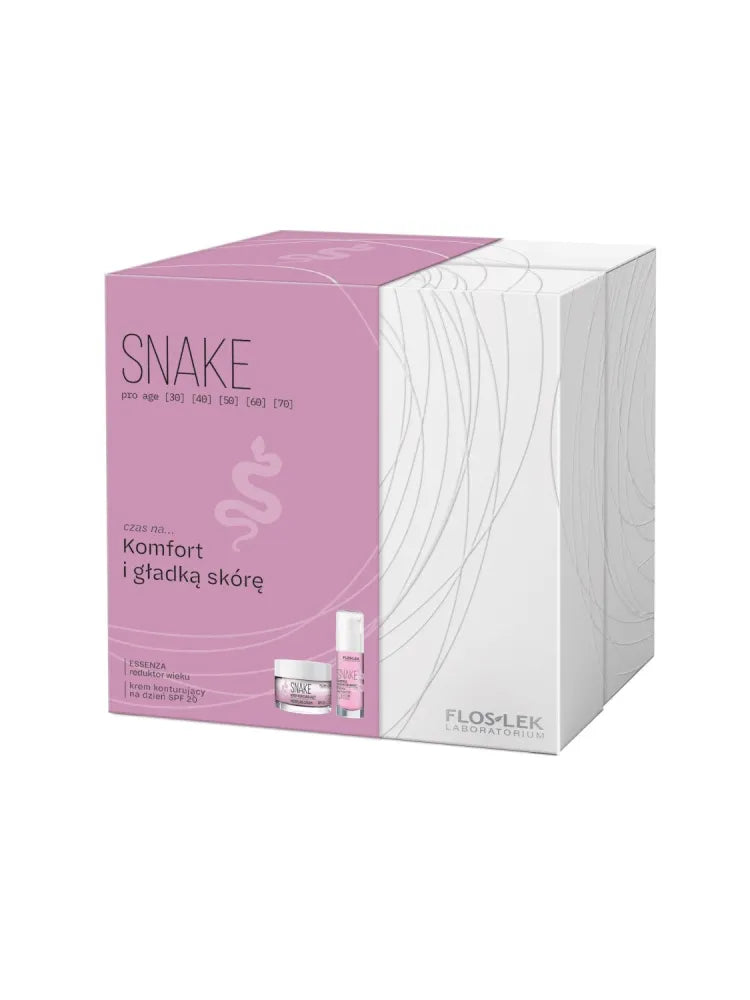 Floslek Snake dovanų rinkinys (Essenza amžių mažinantis 30ml + dieninis kremas 50ml) - Kosmetika