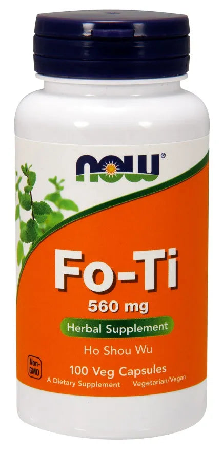 Fo-Ti 560mg - 100 vcaps - NOW Foods - Papildai
