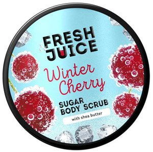 FRESH JUICE Sugar body scrub Winter cherry 200 ml - Kosmetika