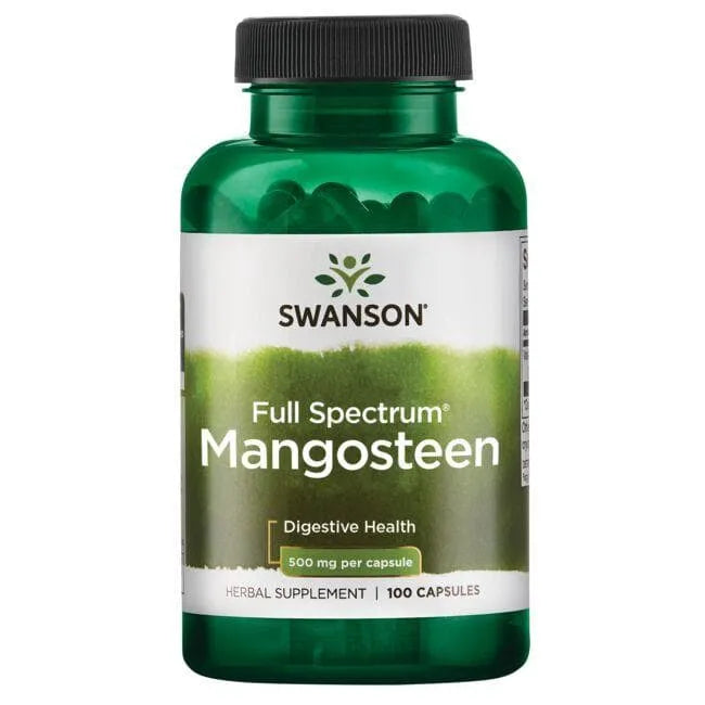 Full Spectrum Mangosteen - Mangostanas - 500 mg - N100 - Swanson - Papildai