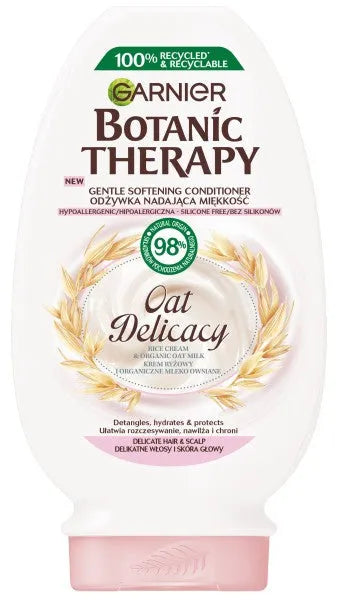 Garnier Botanic Therapy Minkštinantis kondicionierius Avižų delikatesas - jautriems plaukams ir galvos odai 200ml