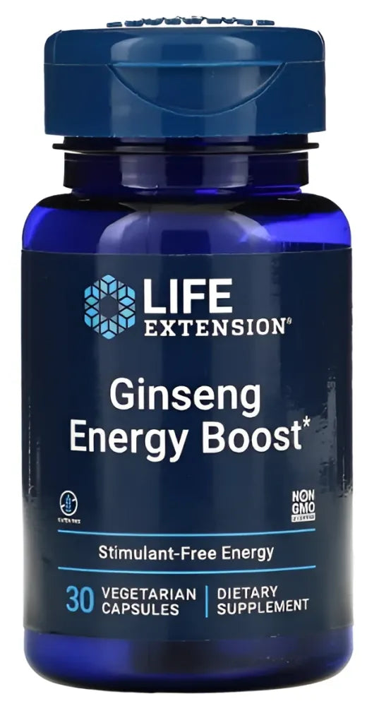 Ginseng Energy Boost - 30 vcaps - Life Extension - Papildai