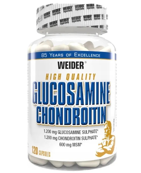 Glucosamine Chondroitin - 120 caps - Weider - Sporto papildai