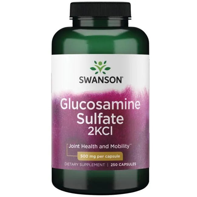 Glucosamine Sulfate 2KCl - 500 mg - N250 - Swanson - Papildai