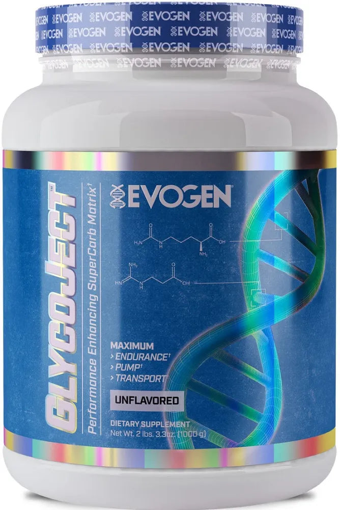 GlycoJect Unflavored - 1000g - Evogen - Sporto papildai