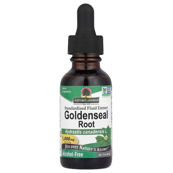 Goldenseal Root 1000mg - 30 ml. - Nature’s Answer - Papildai