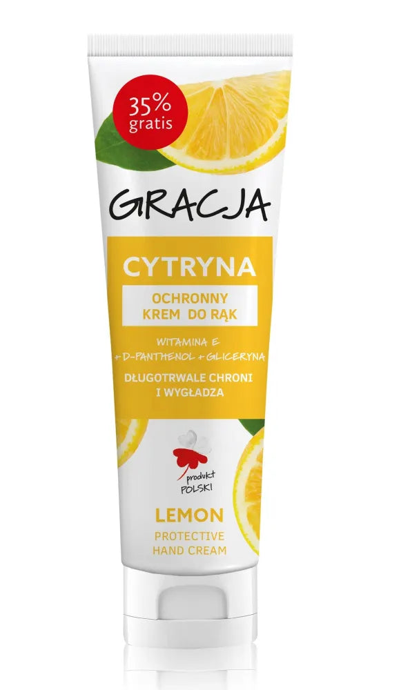 Gracja Protective hand cream Lemon 100ml Apsauginis rankų kremas - Kosmetika