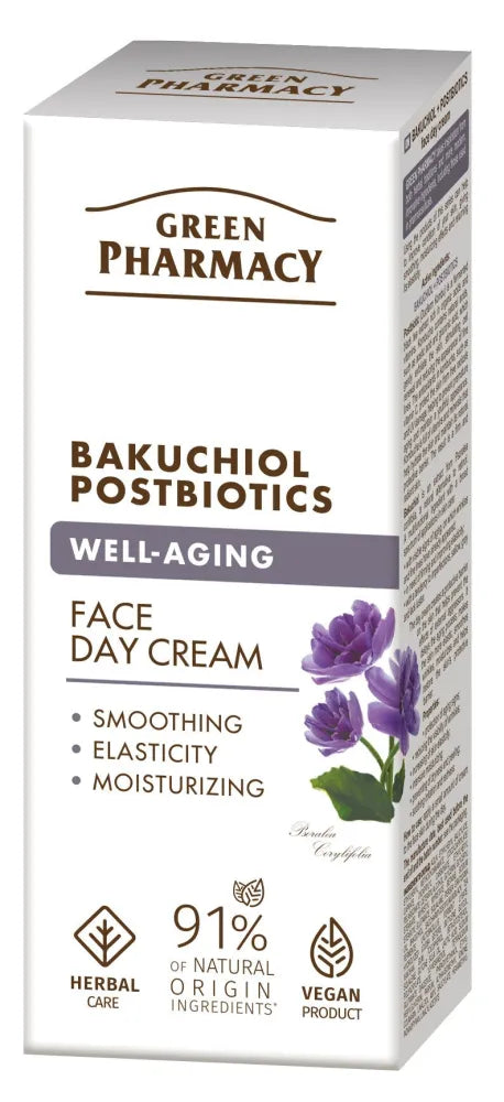 GREEN PHARMACY Bacuchiol + Postbiotics Anti-Aging Day Cream 50 ml. - Kosmetika