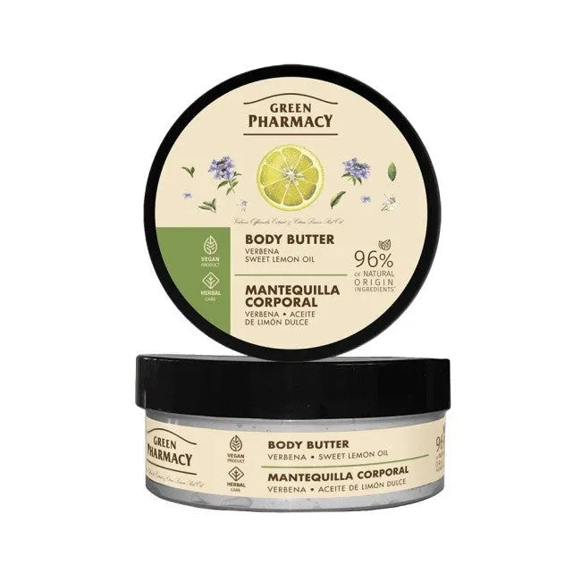 GREEN PHARMACY Multi Body Butter Verbena ir Saldaus Citrinų Aliejaus 200 ml - Kosmetika