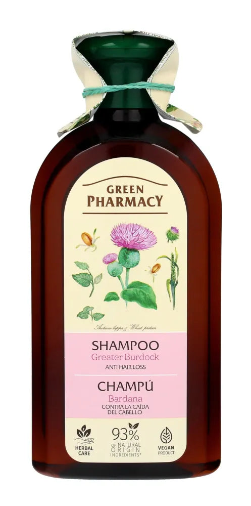 Green Pharmacy Plaukų slinkimo šampūnas su varnalėša - 350ml - Kosmetika