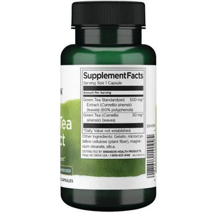 Green Tea Extract - Žalios arbatos ekstraktas - 500 mg - N60 - Swanson - Papildai